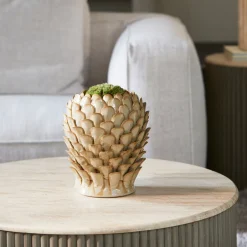Online Rivièra Maison Plantenpot Artichoke Keramiek Groen