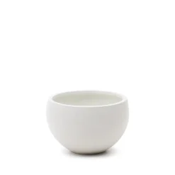 New Kave Home Plantenpot Grau kleur Wit