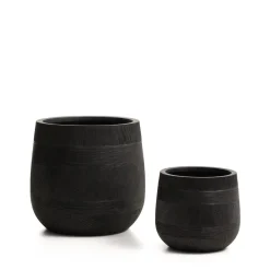 Best Kave Home Plantenpot Tival Set van 2 stuks, 30cm