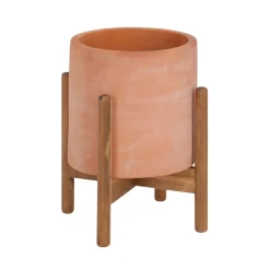 Sale Kave Home Plantenstandaard Dalva Ø26cm Roestbruin