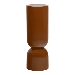 Sale WOOOD Plantenstandaard/Plantenpot Toval 95cm hoog, kleur Honinggeel