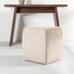 Best Nohr Poef Briane Bouclé, kleur Beige