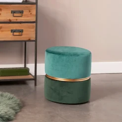 Discount ZILT Poef Bubbly Velvet