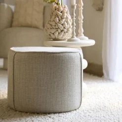 Hot Light & Living Poef Domoni Chenille