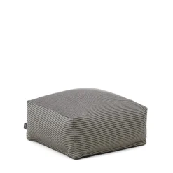 Best Kave Home Poef Famara kleur Donkerblauw