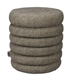 Clearance Dutchbone Poef Fern Bouclé