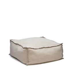 Hot Kave Home Poef Forallac Linnen, 50 x 50cm