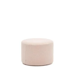 New Kave Home Poef Kaeli Bouclé, 60cm