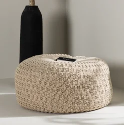 Clearance Nohr Poef Montario kleur Beige