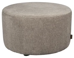 Dutchbone Poef Rocca Geweven stof