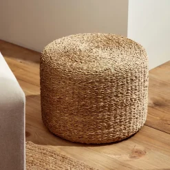 Sale Kave Home Poef Someina Ø40cm Naturel