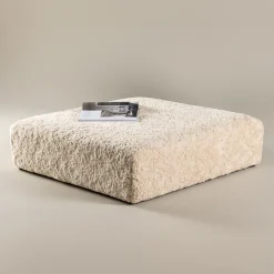 Outlet Nohr Poef Sonia Faux fur Beige