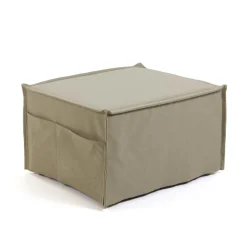 Kave Home Poef/Vouwbed Lizzie, kleur Beige