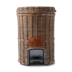 Rivièra Maison Prullenbak Rustic Rattan Classic Rattan, kleur Bruin