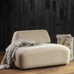 Sale WOOOD Relaxfauteuil Sterck Textuurstof Zand