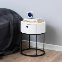 Online Bendt Rond Nachtkastje Gaga met lade