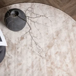 Discount Nohr Rond Vloerkleed Cherelle 200cm Beige