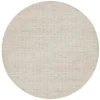MUST Living Rond Vloerkleed Hero 150cm, kleur Ivory/Naturel