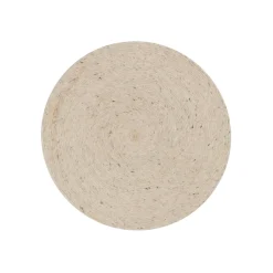 Online Kave Home Rond Vloerkleed Takashi Wol, kleur Grijs