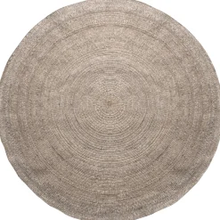 Outlet WOOOD Rond Vloerkleed Utopia Wol, 200cm Naturel