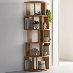 Outlet DTP Home Rond Wandrek Forte Teakhout, 175 x 75cm