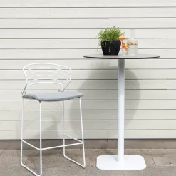 Online Nohr Ronde Bartafel Daman 70cm, kleur Wit