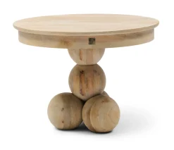 Rivièra Maison Ronde Bijzettafel Anacapri Mangohout, 60cm