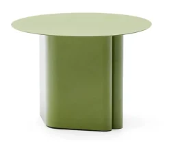 Hot Kave Home Ronde Bijzettafel Arvin 55cm, kleur Groen