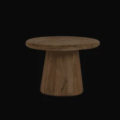 Hot Tower Living Ronde Bijzettafel Asti Mangohout, 60cm