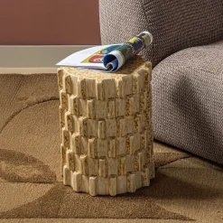 Online WOOOD Ronde Bijzettafel Axu Keramiek, 35cm