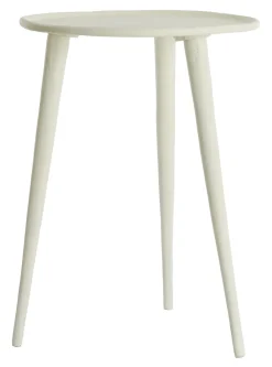 Best Light & Living Ronde Bijzettafel Babina kleur Crème Cru00e8me