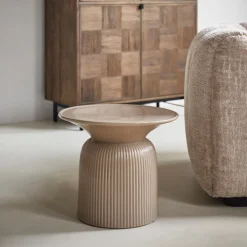 Discount Rivièra Maison Ronde Bijzettafel Cascais Keramiek