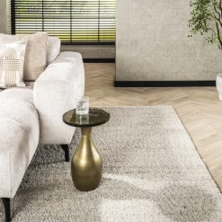 Hot LifestyleFurn Ronde Bijzettafel Cassidi Glas, 30cm