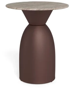 New Bendt Ronde Bijzettafel Chardai Marmer, 40cm