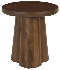 New Artistiq Living Ronde Bijzettafel Effrey Mangohout, 50cm