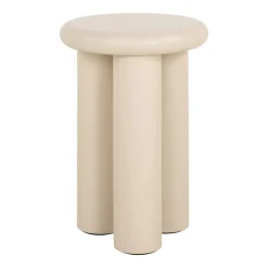 New Richmond Interiors Ronde Bijzettafel Elbaz 35cm, kleur Beige
