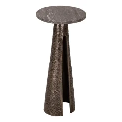 Sale Richmond Interiors Ronde Bijzettafel Eldora Travertin