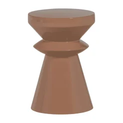 Best WOOOD Ronde Bijzettafel Fedde 30cm, kleur Oud roze