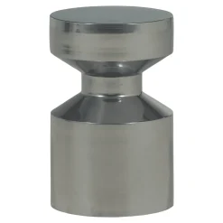 Hot WOOOD Ronde Bijzettafel Ferry 30cm, kleur Chroom