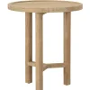 New DTP Home Ronde Bijzettafel Forte Teakhout, 40cm