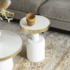 Clearance Zuiver Ronde Bijzettafel Glam 36cm