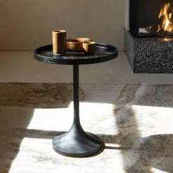 Zuiver Ronde Bijzettafel Jason 46cm