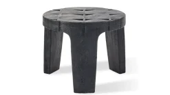 Hot Jesper Home Ronde Bijzettafel Kartano Gebrand hout, 56cm