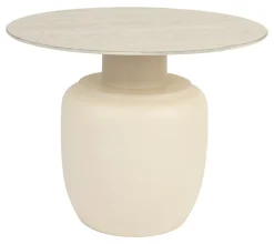 Outlet ZILT Ronde Bijzettafel Keet Keramiek