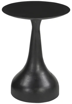 Best Artistiq Living Ronde Bijzettafel Macio Mangohout, kleur Zwart