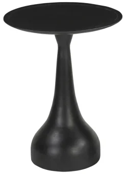 Best Artistiq Living Ronde Bijzettafel Macio Mangohout, kleur Zwart