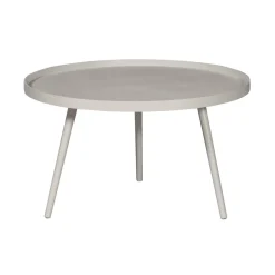 Discount WOOOD Ronde Bijzettafel Mesa Ø78cm, kleur Zand
