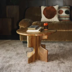 Hot Dutchbone Ronde Bijzettafel Morgan Acaciahout, 60cm