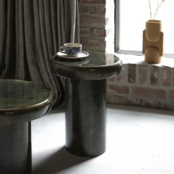 New Dutchbone Ronde Bijzettafel Mush Mangohout