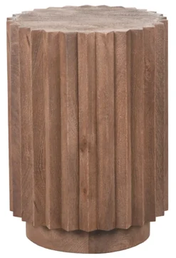 LABEL51 Ronde Bijzettafel Novan Mangohout, 35cm